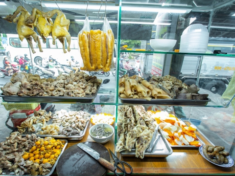 KHU VỰC TRÌNH BÀY CÁC MÓN ĂN